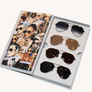 NEW DEZI SUNGLASSES BLUEPRINT COLLECTOR'S BOX